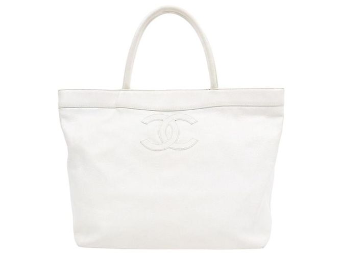 Chanel Bolsa de ombro Big CC Branco