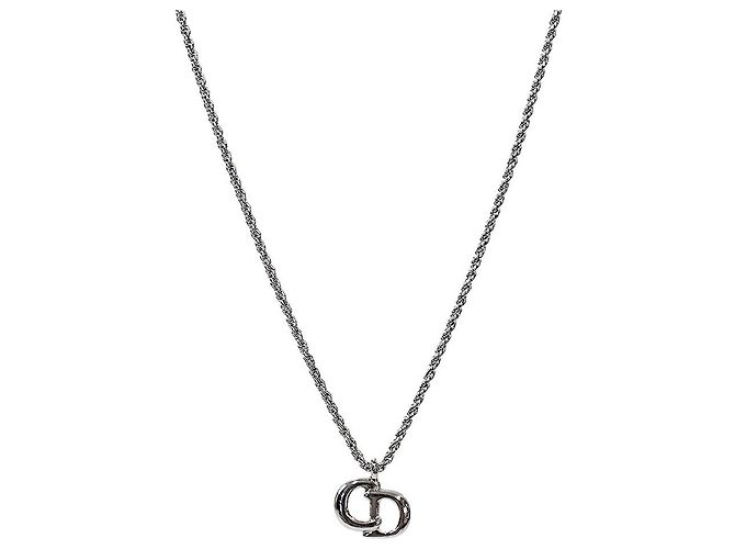 Dior Collar CD de plata