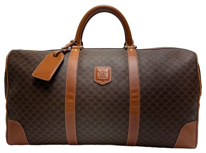 Céline Borsa Boston Borsa da viaggio unisex Marrone