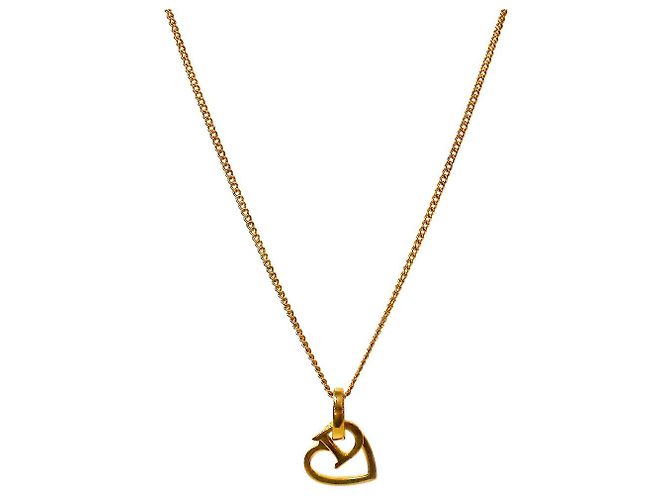 Dior Collana Cuore in Oro D'oro 