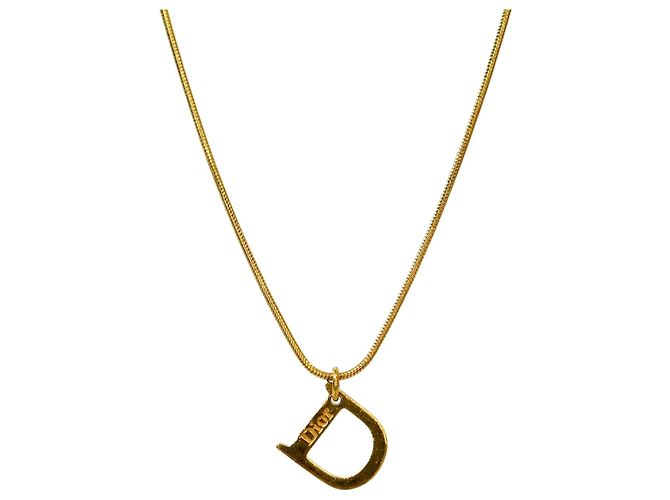 Dior Collar de oro Dorado