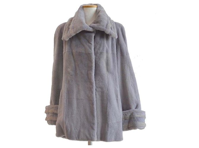 Loewe Nerzmantel Lila 