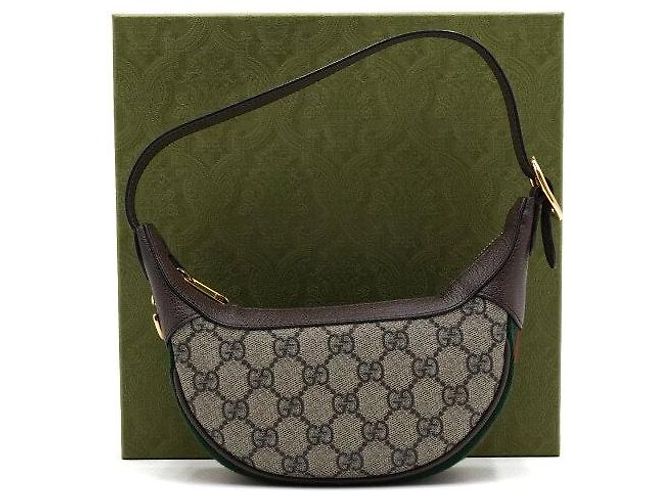 Gucci Mini Tote e Bolsa de Ombro Ophidia Preto 