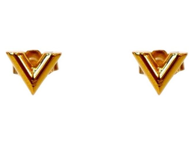 Louis Vuitton Orecchini Essential Gold D'oro 