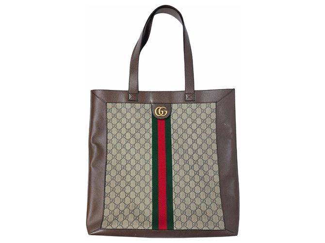 Gucci Sac cabas Ophidia Large Marron
