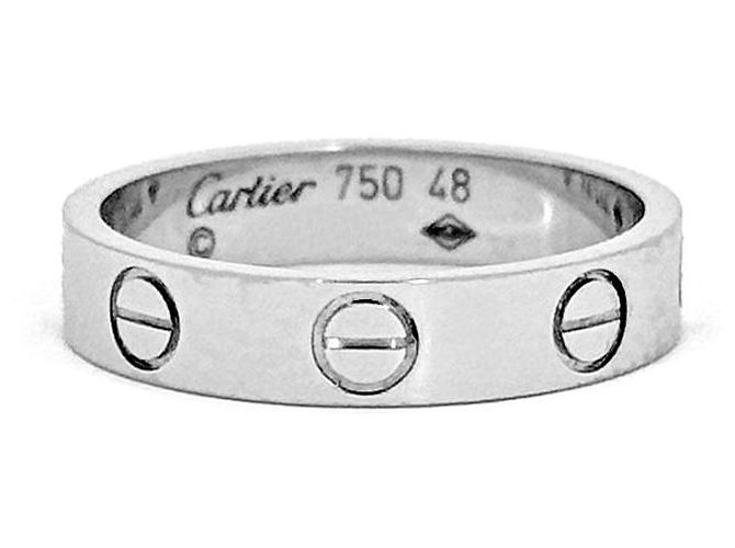 Cartier Love Ring Small Weißgold