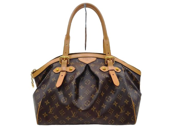 Louis Vuitton Bolsa de mão e de ombro Monogram Tivoli GM Marrom