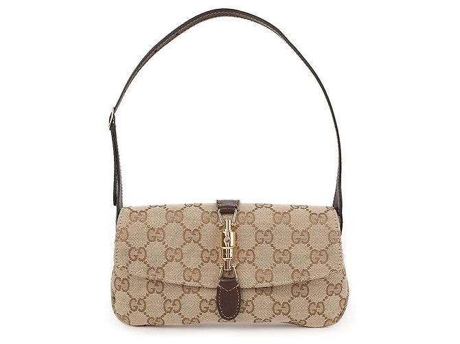 Gucci Borsa a spalla Jackie Small Marrone