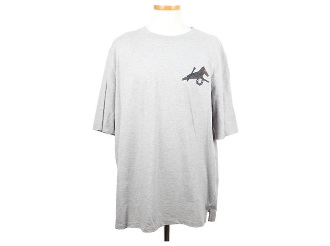 Hermès T-shirt Extra Equestrian Leather Patch XL Noir