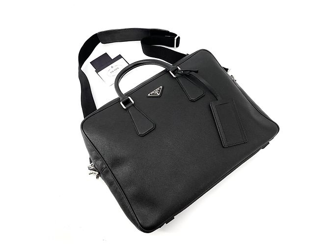 Prada Porte-documents Saffiano Noir