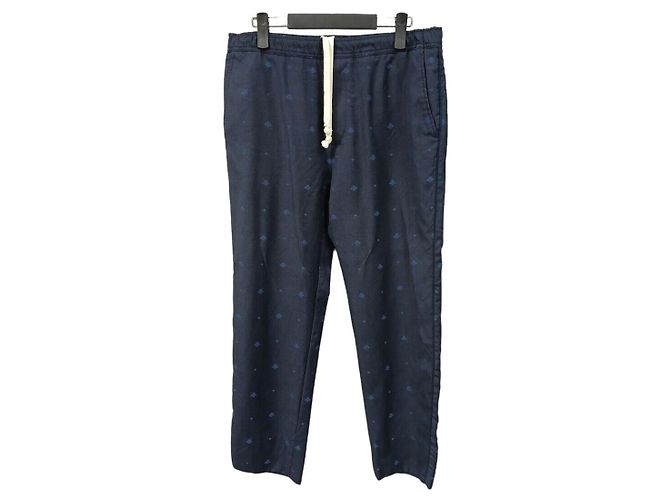 Gucci Bee Embroidery Pants Black