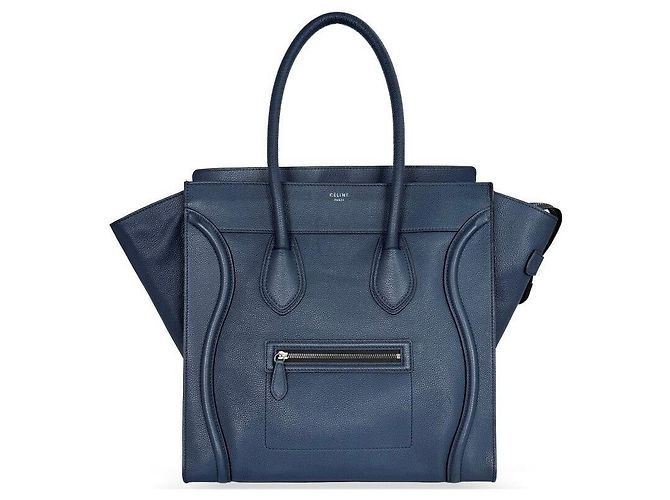 Luggage Céline Borsa da viaggio Navy Blu 