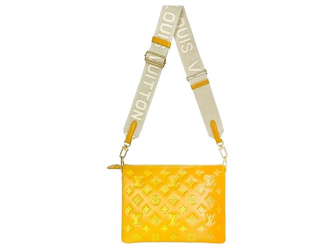 Louis Vuitton Sunflower Coussin PM inutilisé Jaune