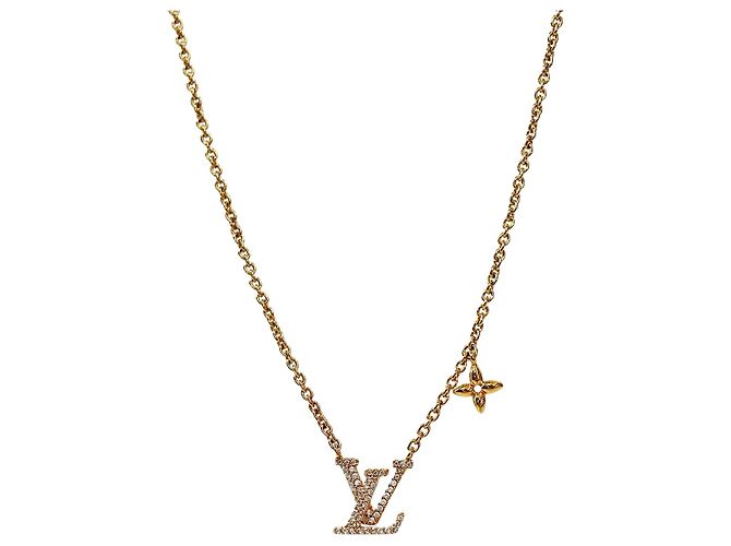 Louis Vuitton Collier Iconique Doré