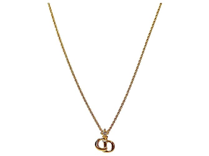 Dior Collana Cubic CD Gold D'oro 