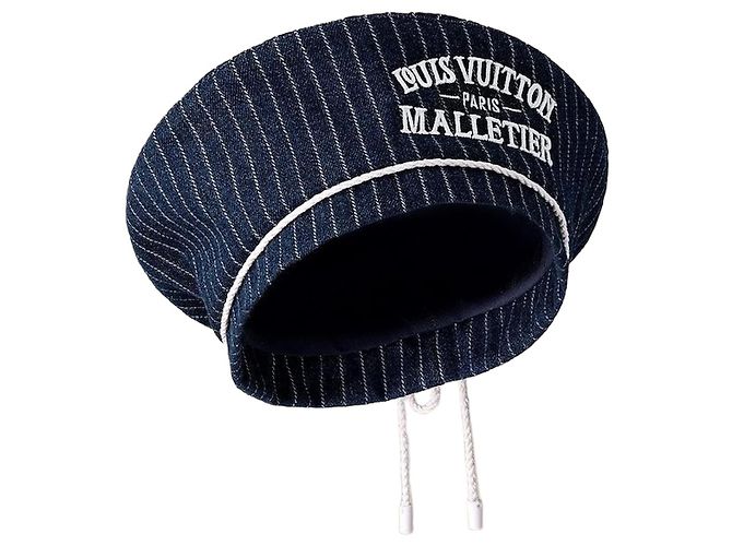 Louis Vuitton Basco Denim Stripes Navy Blu