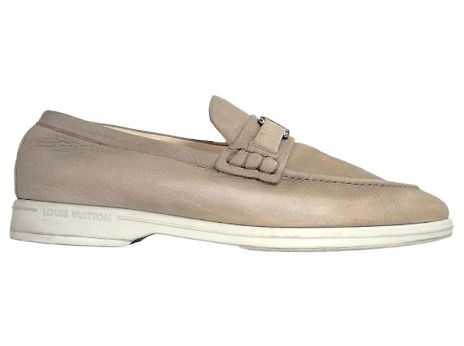 Louis Vuitton Mocassin Estate Beige Marron
