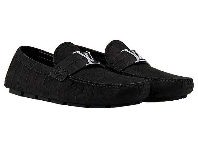 Louis Vuitton Mocassini Monza Black Nero