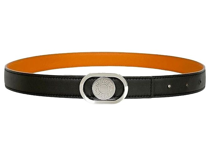 Hermès Women's Reversible Belt Size Black