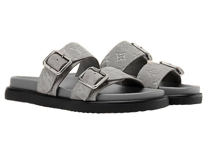 Louis Vuitton Mule Venice Gray Marrone
