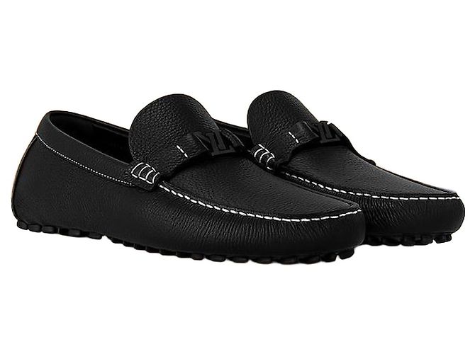 Louis Vuitton Mocassin Silverstone Black Noir