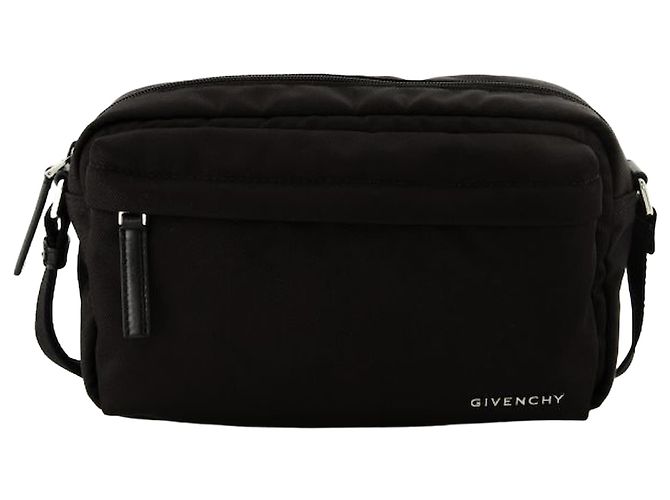 Givenchy Borsa a tracolla essenziale in nylon Nero