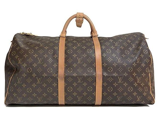 Louis Vuitton Monogram Keepall Marrom