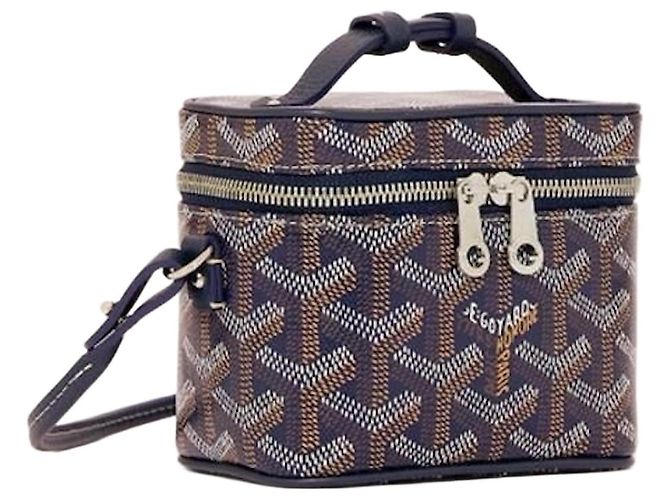 Goyard Vanity Nano Navy Blu 