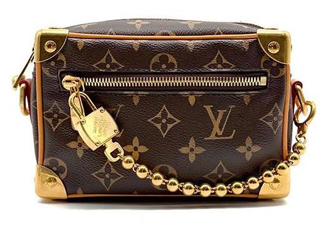 Louis Vuitton Monogram Mini Soft Trunk Marrone 