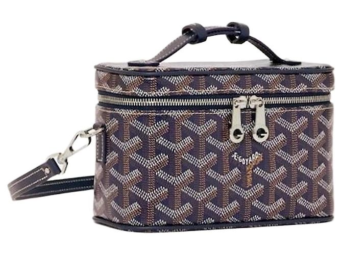 Goyard Vanity Mini Navy Blu 