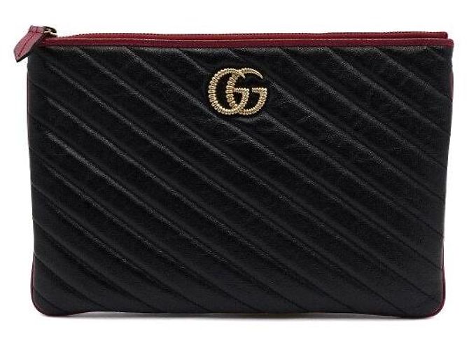 Gucci Clutch matelassé nera Nero