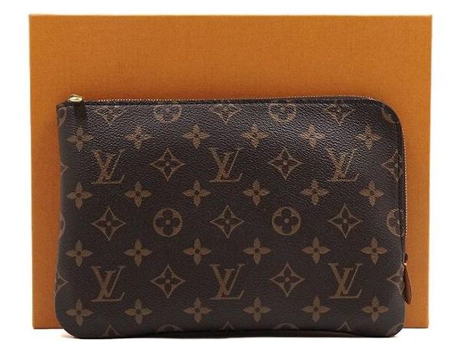 Louis Vuitton Monogram Etui Voyage PM Pouch Clutch Bag Multicolor