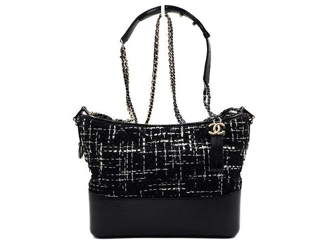 Chanel Borsa a tracolla hobo Nero