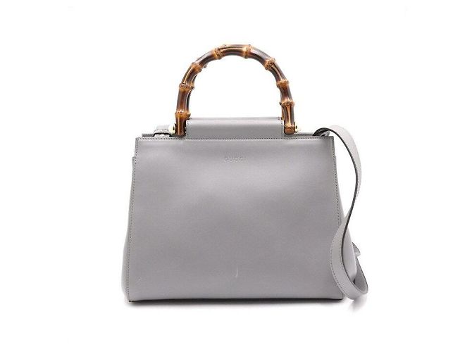 Bamboo Gucci Mala Tote Pequena de Ombro com Alça de Bambu