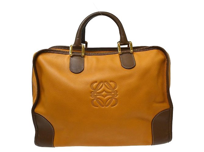 Loewe Amazona Leather 40 Marrone