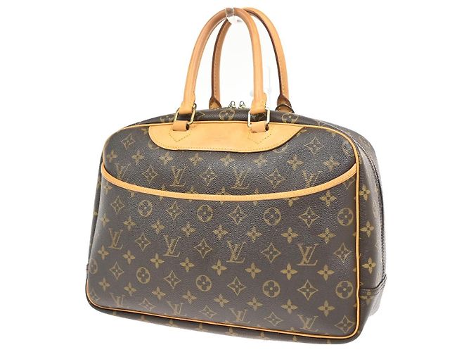 Louis Vuitton Deauville Monogram Canvas 34 Braun