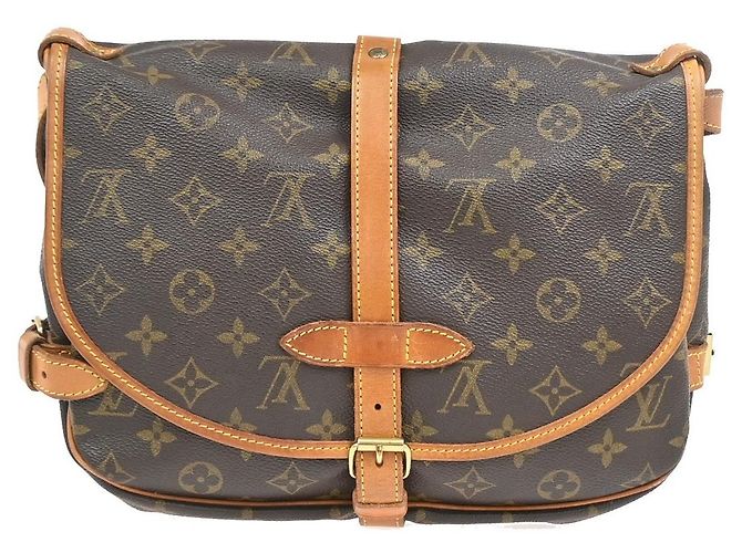 Louis Vuitton Saumur Monogram 30 Brown