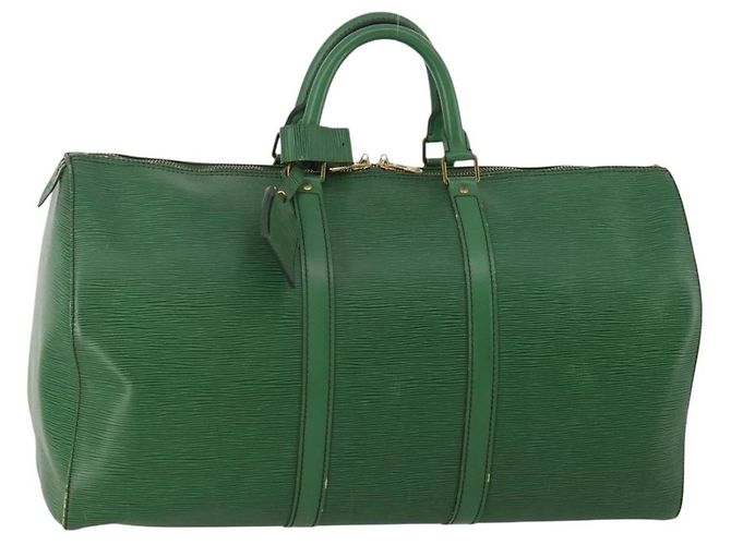 Louis Vuitton Keepall Epi 50 Vert