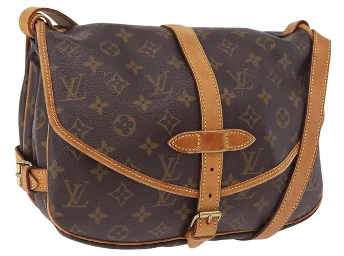 Louis Vuitton Saumur Monogram 30 Marron