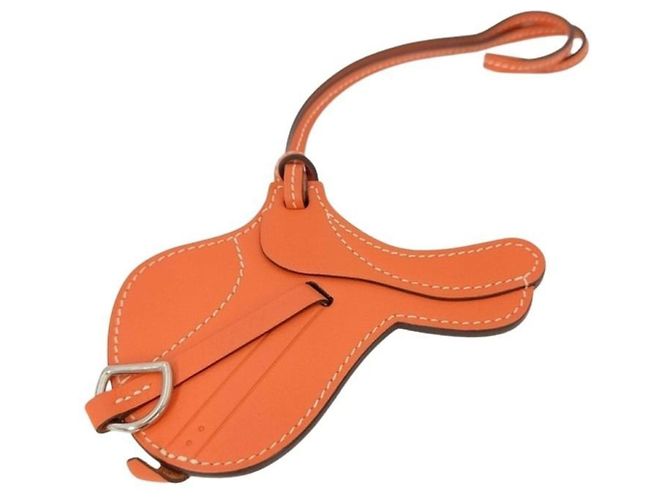 Hermès HERMES Bag Charm Paddock Cell Orange 