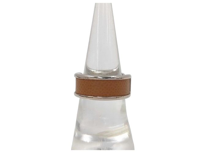 Hermès Hermes Olympe Ring für Damen Braun 