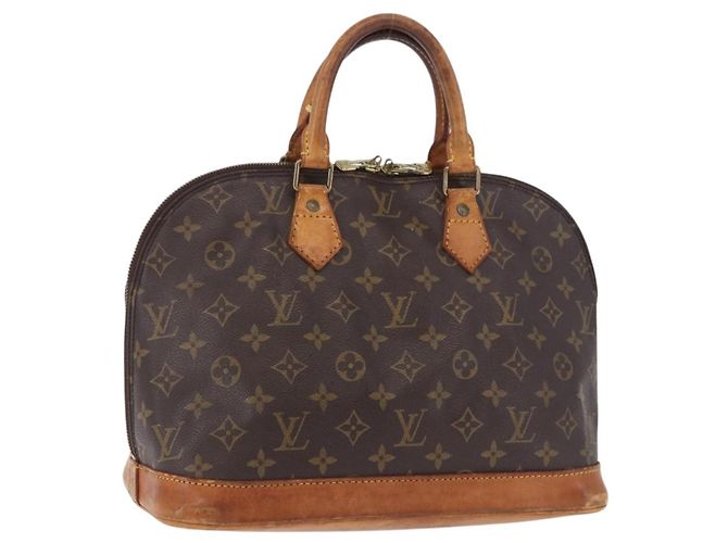 LOUIS VUITTON Monogram Alma Handtasche M51130 LV Auth 195434 Monogramm