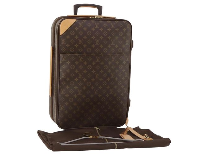 LOUIS VUITTON Monogram Pegas 55 Suitcase M23297 LV Auth ep15340A Monograma