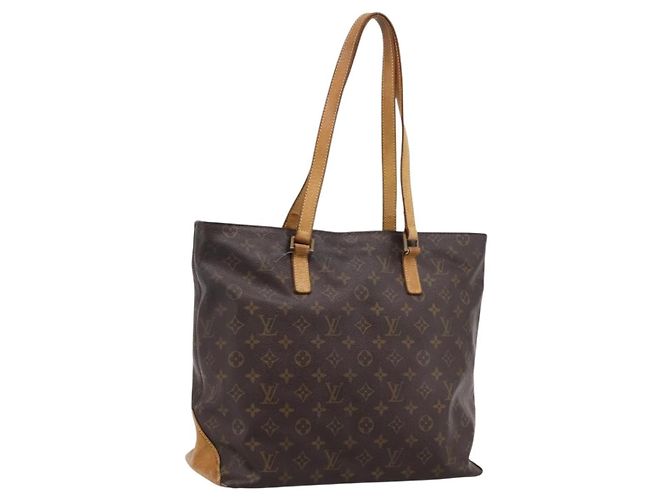 LOUIS VUITTON Monogram Cabas Mezzo Tote Bag M51151 LV Auth ka5628 Monogramm