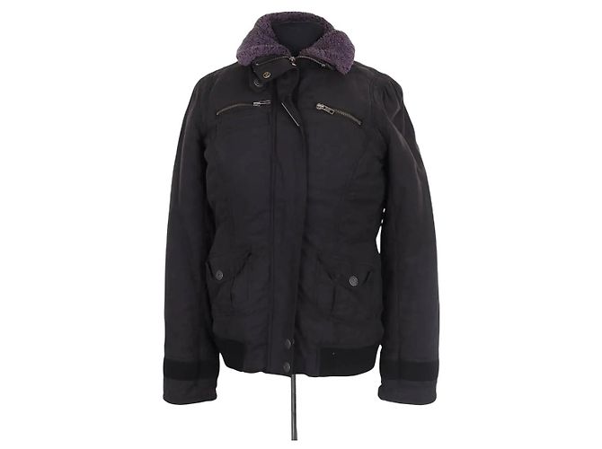 Abrigo de algodón gris Zadig & Voltaire XS