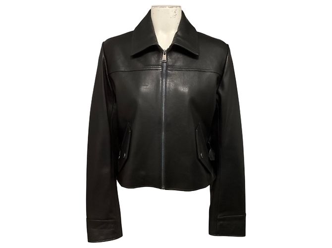 Jonathan Simkhai Giacca in pelle Simkhai Black Freeman