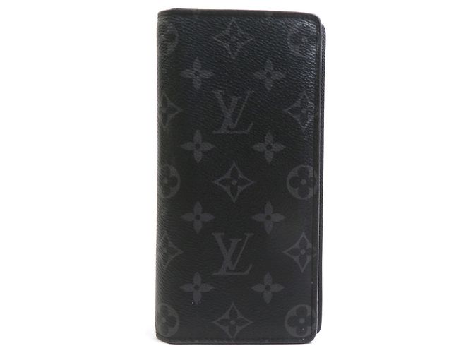 Cartera larga Louis Vuitton Monogram Eclipse Negro Monograma