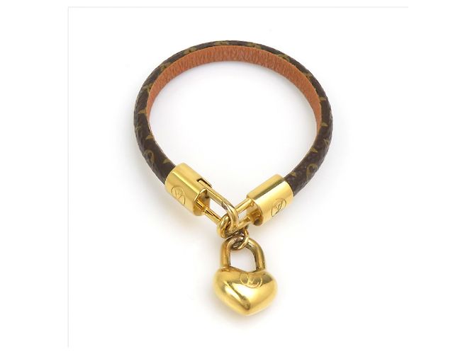 Bracelet à breloques Monogram Louis Vuitton Marron Monogramme