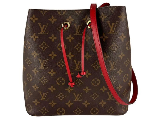 Néonoé Sac à épaule Louis Vuitton Monogram NeoNoe Rouge Monogramme