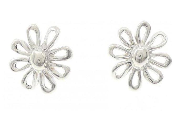 Pendientes de botón Tiffany & Co. en plata 925